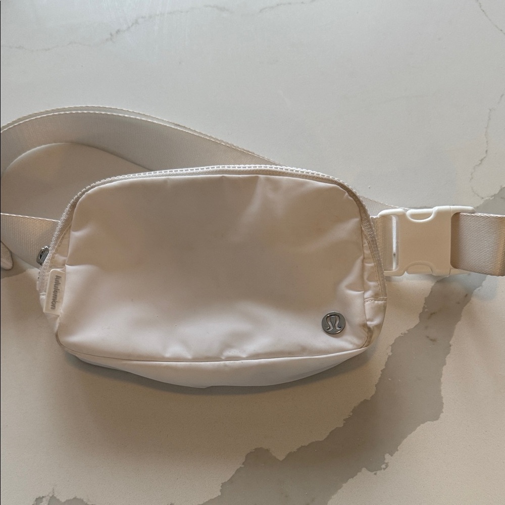 Lululemon White Belt Bag